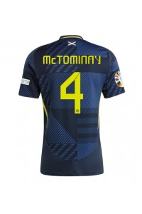 Schotland Scott McTominay #4 Voetbaltruitje Thuis tenue EK 2024 Korte Mouw